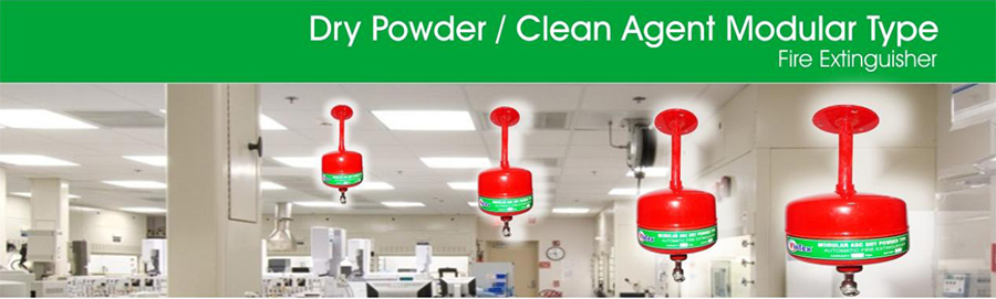 Dry Powder/Clean Agent Modular Type Extinguishers