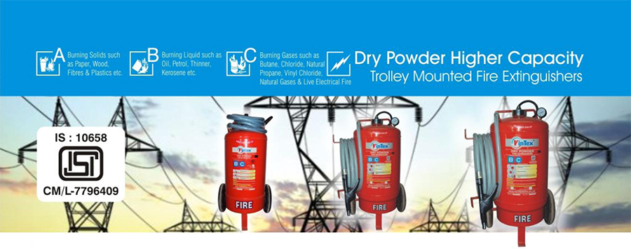 Dry Powder Higher Capacity Extinguishers