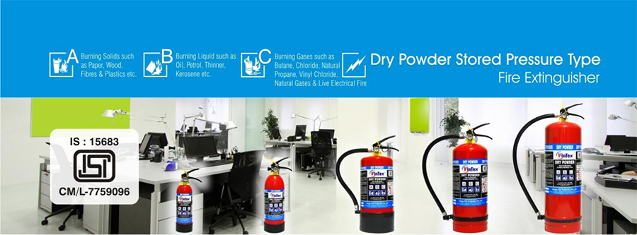Dry Powder Stored Pressure Type Fire Extinguishers