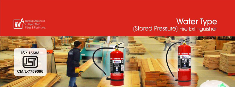 Water Type Stored Pressure Extinguishers